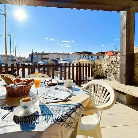 Grande Maison De Pecheur Proche - 4 Terrasses, Wifi, Parking - Fr-1-868-23 Grimaud